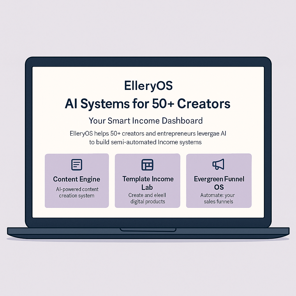 ElleryOS dashboard preview